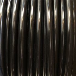 500' 1/4'' Nylon tubing in black